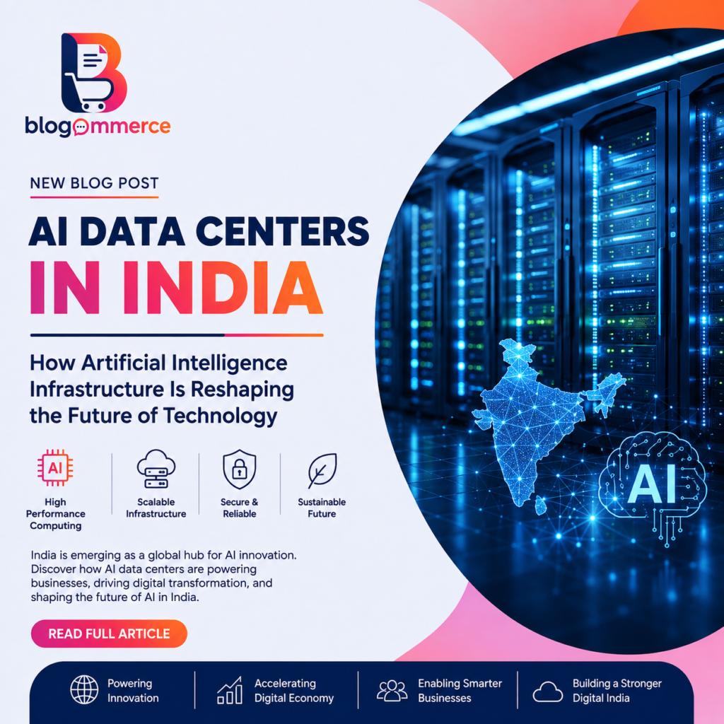 AI data centers in India powering artificial intelligence infrastructure and the future of AI technology.