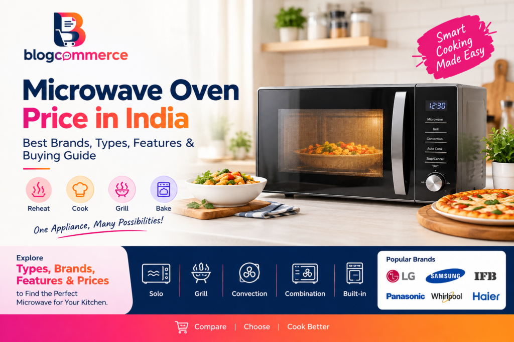 Microwave Oven for Kitchen Cooking
